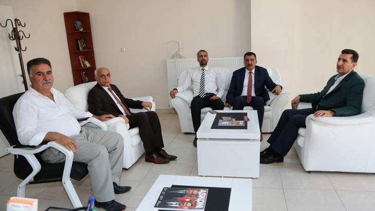 Gürkan, Akson Malatya Şube Başkanı Karataş'ı Ziyaret Etti