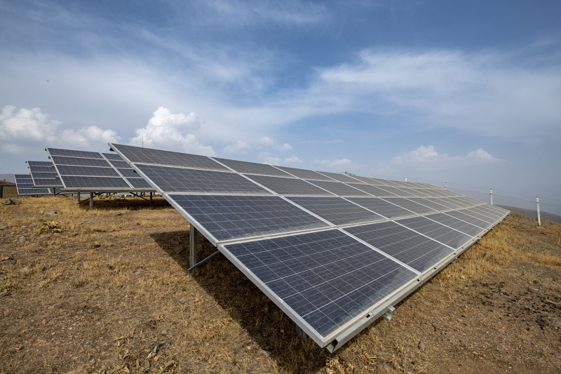 Kale'ye Kapalı Sistem Sulama Tesisi ve Güneş Enerji Santrali