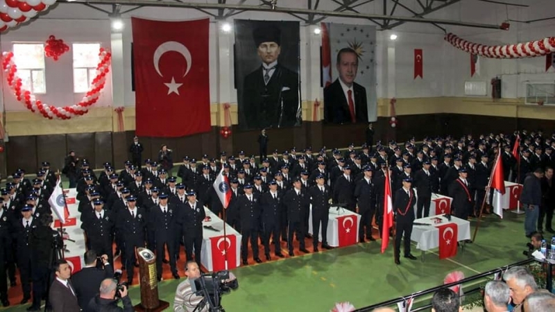 Malatya POMEM’de 172 Polis Mezuniyet Coşkusu Yaşadı