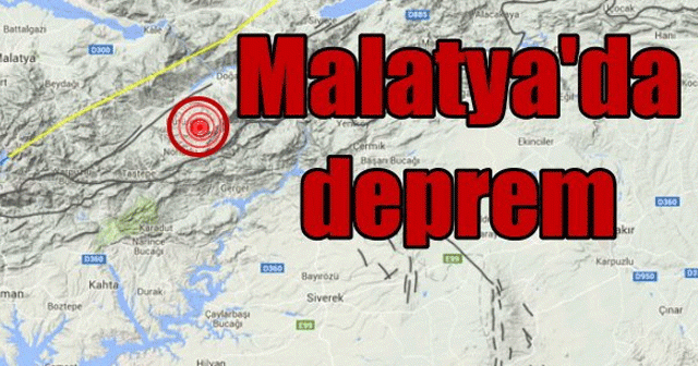 Malatya'da Deprem