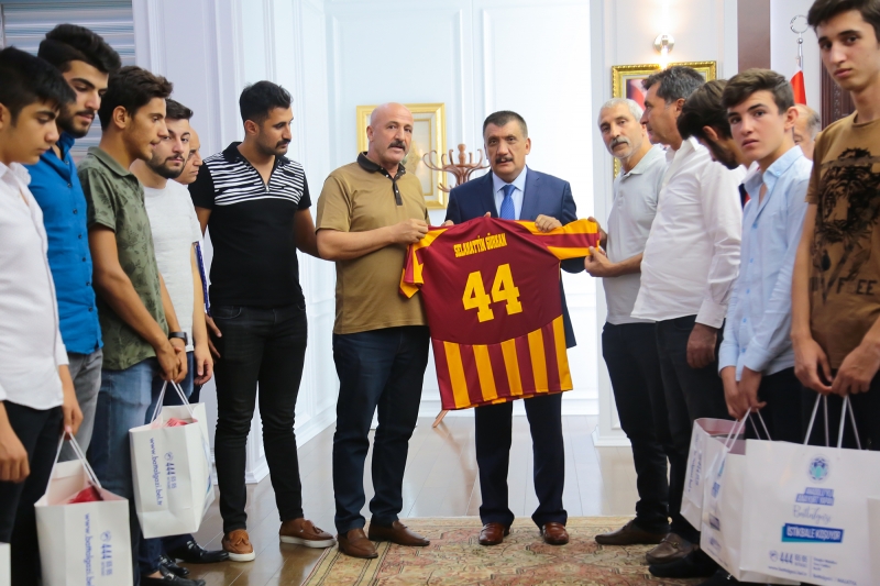 Malatyaspor Kulübünden Başkan Gürkan’a Ziyaret