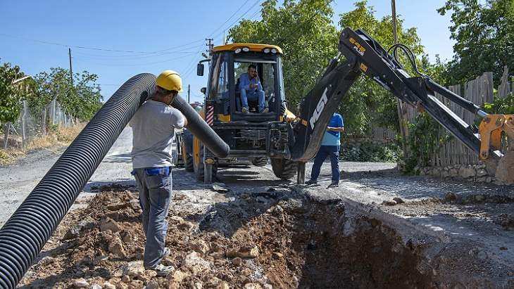 MASKİ'den 3 Mahalleye 5 Bin 650 Metrelik Kanalizasyon Altyapısı