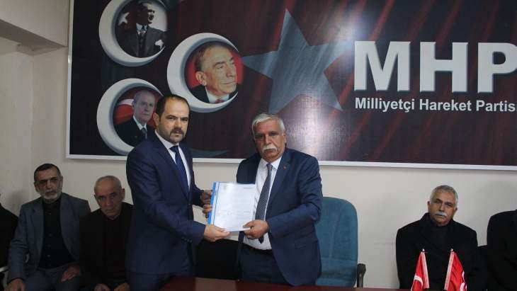 MHP’den Doğanşehir Belediye Başkanı Aday Adaylığı Başvurusu