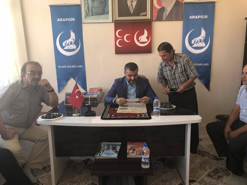 MHP'den Yerel Seçimler Öncesi Arapkig'e Çıkartma