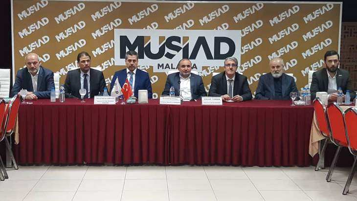 MÜSİAD Malatya Üyelerine bilgilendirme toplantısı.