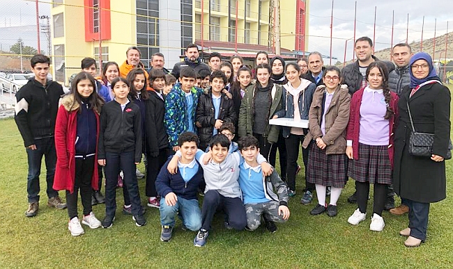 Öğrencilerden EYMS’ye Moral Ziyareti