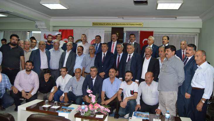 TESK, TOBB ve Türk-İş Başkanlarından MESOB’a ziyaret