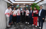 Başkan Çınar, Kıck-Boks Erkek A Milli Takım Sporcularını Ağırladı