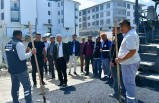 Başkan Çınar, İlyas Mahallesindeki Yol Yenileme Hizmetlerini İnceledi