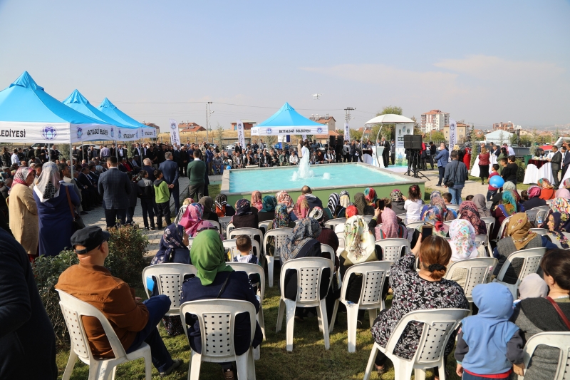 TOKİ Parkı Törenle Hizmete Açıldı
