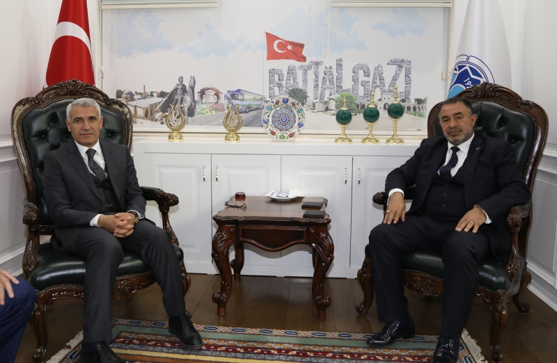 Türk iş Malatya Temsilcisi Öndeş'ten Başkan Güder'e Ziyaret