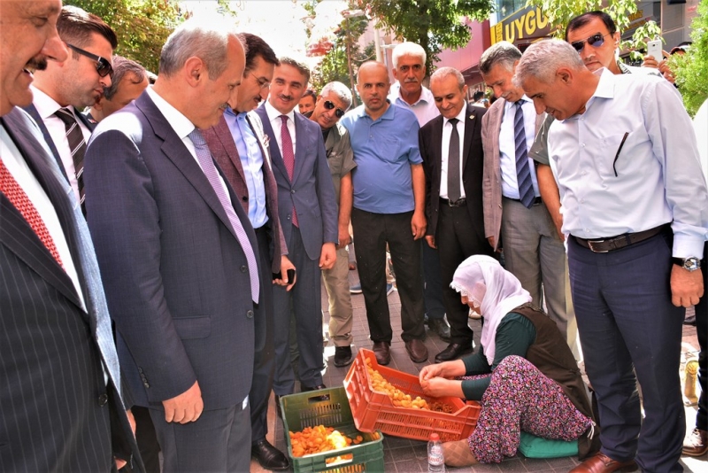 Ulaştırma ve Altyapı Bakanı Malatya’da İncelemelerde Bulundu