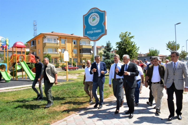 Vali Baruş Koşu ve Hoca Ahmet Yesevi Mahalleleri Muhtarlarını Ziyaret Etti