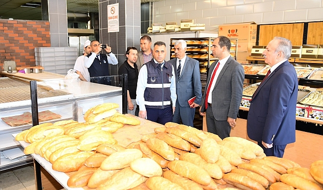 Yeşilyurt Belediyesi ekiplerinden ramazan öncesi denetim