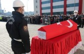 Kalp krizinden hayatını kaybeden polis memuru Uğur Bulut için tören düzenlendi