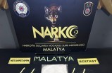Malatya'da 9 kilo 720 gr skunk ele geçirildi