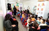 Battalgazi Belediyesi’nden Konteyner Kentte Kalan Çocuklara Masal Dinletisi