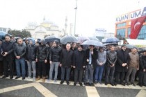 Malatya'daki gıyabi cenaze namazına çok sayıda vatandaş katıldı