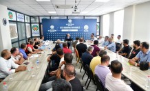 Vali Ersin Yazıcı,  Yıkım Yapan Firmalar ile İstişare Toplantısı Yaptı