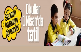 1 Nisan Pazartesi Okullar Tatil mi?