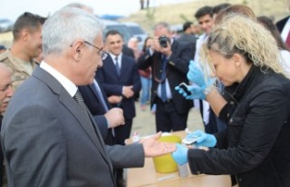 Başkan Güder, Diyabet Günü Dolayısıyla Çocuklarla...