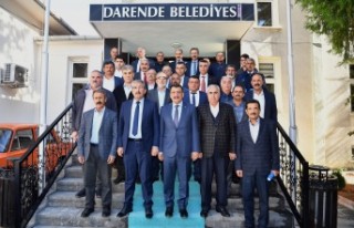 Başkan Gürkan Darende’de ziyaret ve incelemelerde...