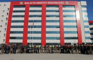 Malatya Emniyet Müdürlüğü'nden Kurulan Timler...
