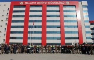 Malatya Emniyet Müdürlüğü'nden Kurulan Timler...