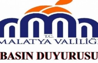 Malatya Valiliğinden Deprem Açıklaması