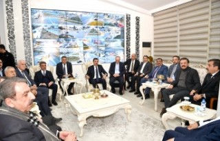 Başkan Gürkan'a Geçmiş Olsun Ziyareti