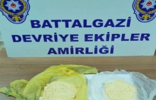 Malatya'da 2 Poşet uyuşturucu İle Yakalandı