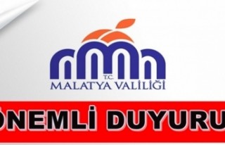 Malatya Valliği'nden Deprem Tespit Açıklaması!...