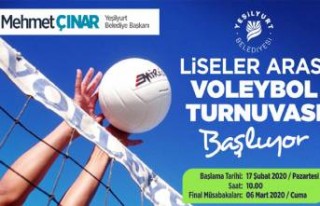 Liselerarası Voleybol Turnuvası 17 Şubat'ta...