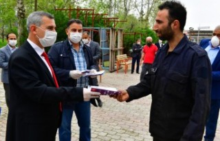 Yeşilyurt’un Merkez Ve Kırsal Bölgelerinde Maske...