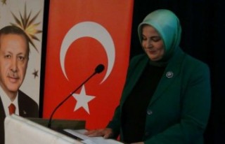 AK Parti Malatya Kadın Kolları Başkanı Aynur Oğuzhan...