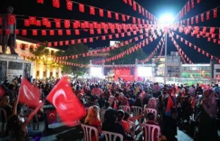 15 Temmuz'da Malatyalılar Yine Meydanları Doldurdu