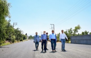 Çemlik Caddesi Sıcak Asfalta Kavustu