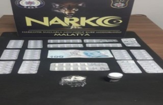 Malatya'da 4 uyuşturucu satıcı tutuklandı