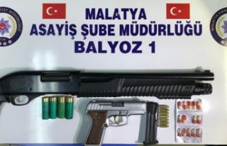 Malatya'da Uyuşturucu ve Kaçak Silah Operasyonu