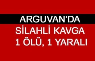 Arguvan'da Silahlı Kavga 1 Ölü, 1 Yaralı