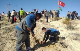 Fırat Edaş Malatya’da Diktiği Fidanlarla Doğaya...