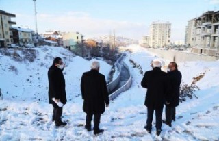 Başkan Güder İle Müdür Karataş Derme Deresini...