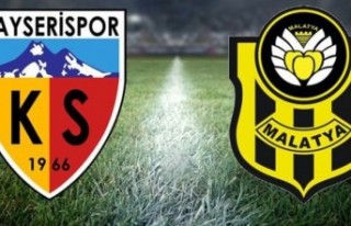 Maç Sonucu: Kayserispor 1-0 Y. Malatyaspor