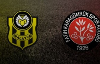 Y.Malatyaspor -Fatih Karagümrük maç sonucu
