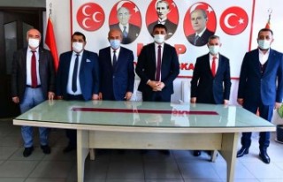 Başkan Çınar'dan MHP'ye Ziyaret