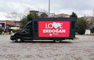 Battalgazi’den New York’a “Canımız Erdoğan”lı...