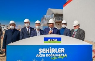 Kızılay Lojistik Merkezi’nde Doğalgaz Altyapısı...