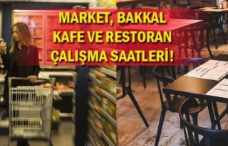 Malatya'da iş yerlerinin açılış-kapanış...