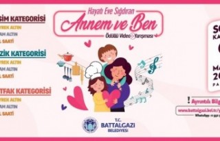 Battalgazi Belediyesi'nden Anneler Günü'ne...