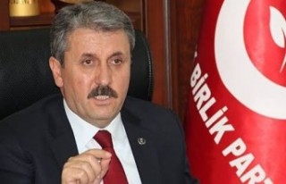 BBP Başkanı Destici'den Tokat Gibi Cevap